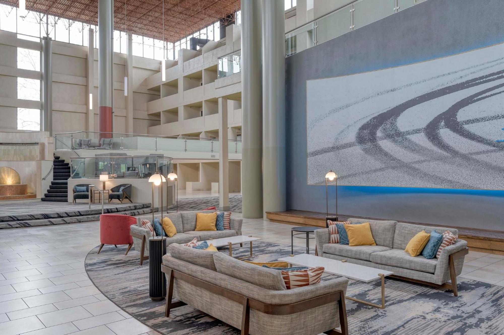 Hotel Crowne Plaza Indianapolis-Airport By Ihg Exteriér fotografie
